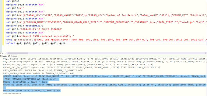 Gig Preview - Sql complex query programming