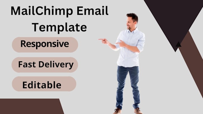 Bestseller - do custom mailchimp email template design for your business