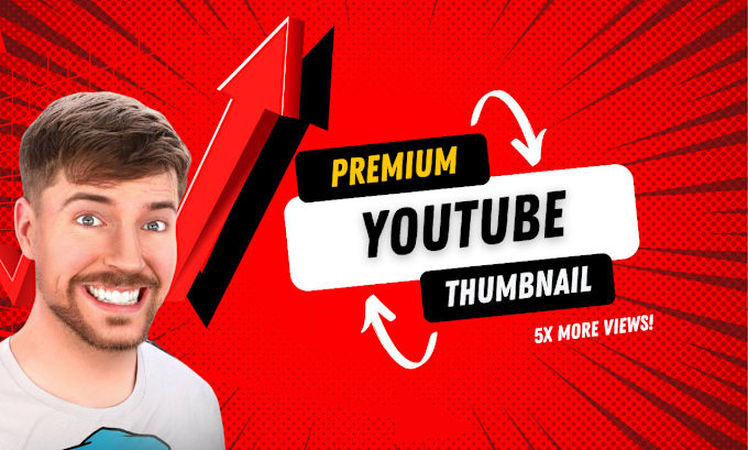 Gig Preview - Design custom youtube thumbnails to boost your views