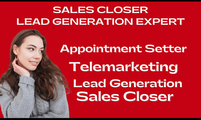 Gig Preview - Be your virtual assistant for sales representative sales closer customer