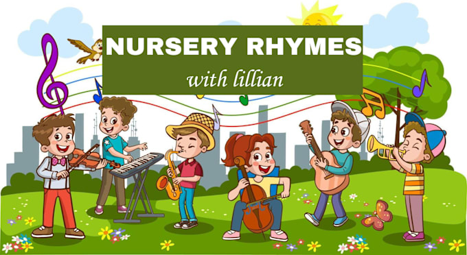 Gig Preview - Compose, produce nursery rhymes song, kids music for children as ghost producer