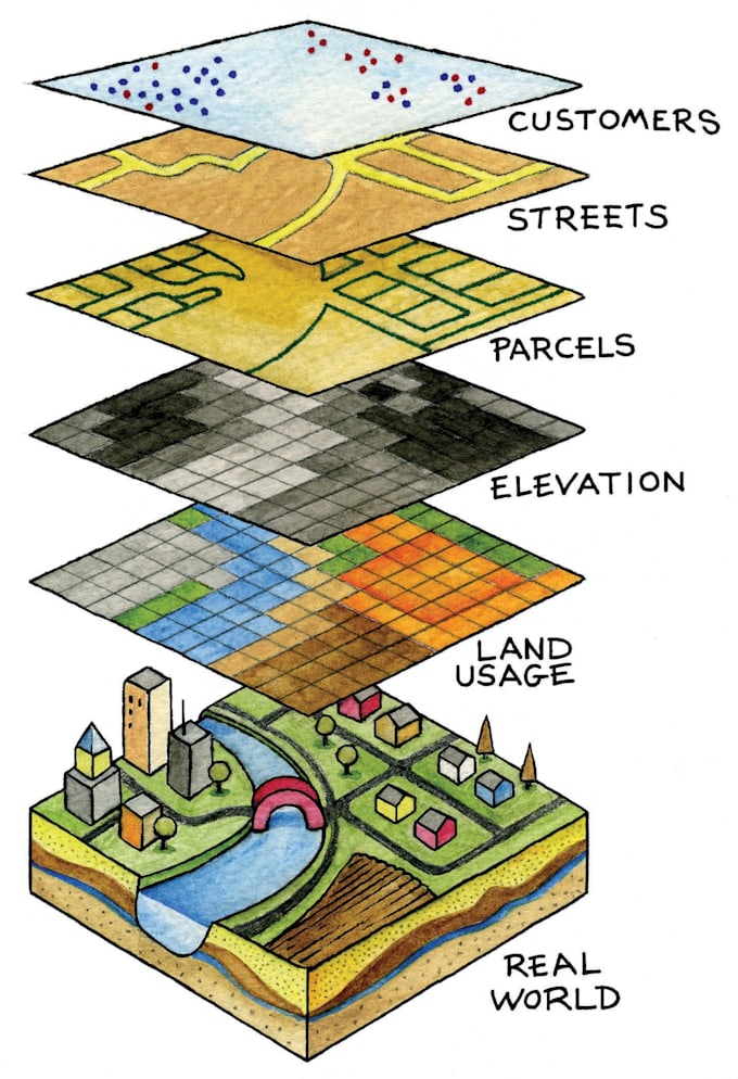 Gig Preview - Make professional quality maps using gis and remote sensing