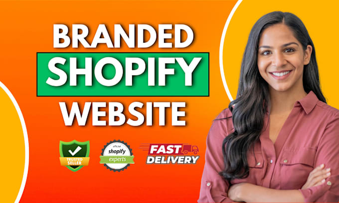 Gig Preview - Design your shopify website, shopify store, shopify website