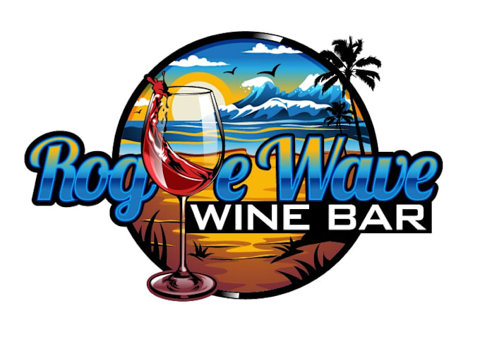 Gig Preview - Design awesome wine bar logo for your company