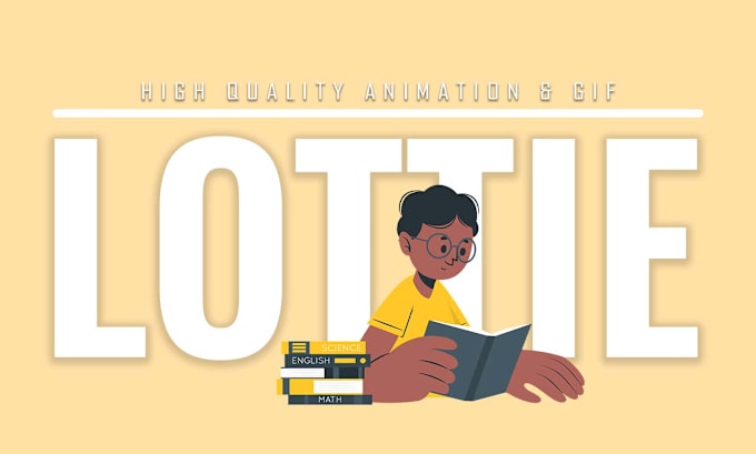 Gig Preview - Do creative lottie animations for modern websites and apps