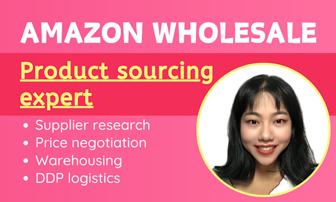 Gig Preview - Be your amazon fba wholesale product sourcing agent