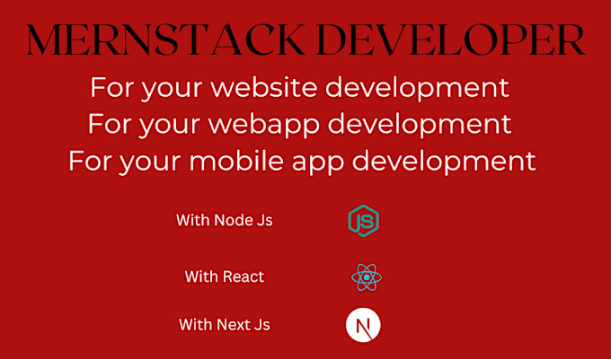 Gig Preview - Develop fullstack nextjs app nextjs website