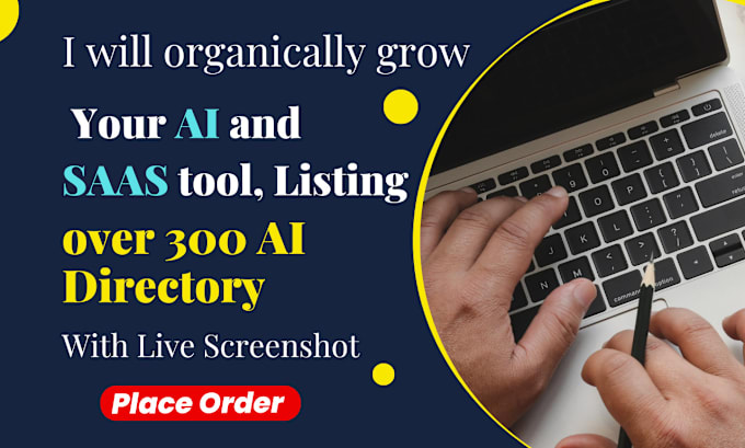 Gig Preview - Organically grow your ai and saas tool over 300 ai directory submissions