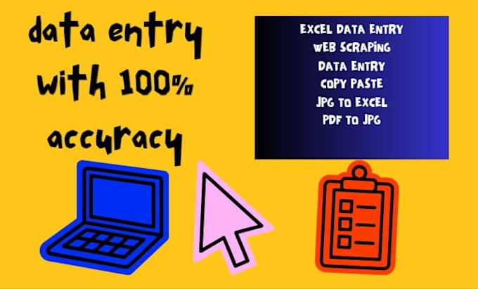 Gig Preview - Offer excel data entry and cleaning services