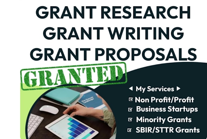 Gig Preview - Research grant and write proposal for your nonprofit or business