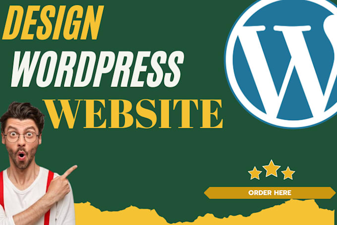 Gig Preview - Create wordpress website for business services, agency, portfolio, online store