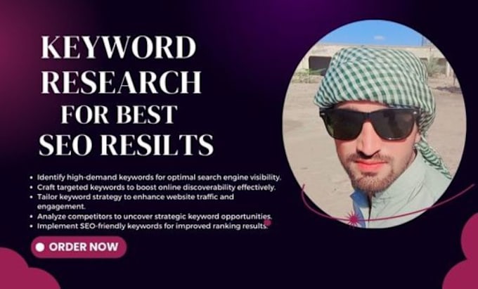 Gig Preview - Seo keyword research and competitor analysis for google top ranking