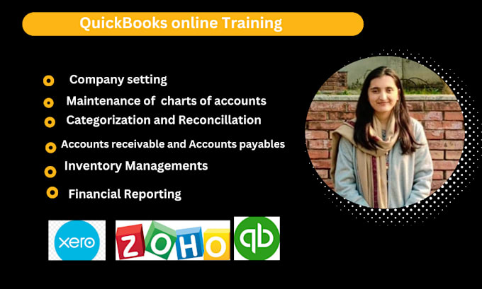 Gig Preview - Train you in quickbooks online, xerox, and zoho