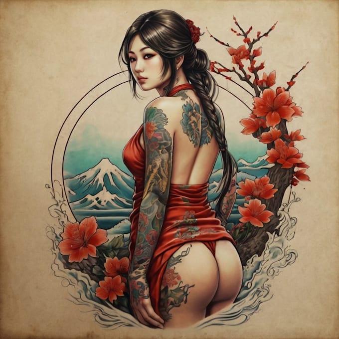 Bestseller - create a beautiful japanese tattoo designs