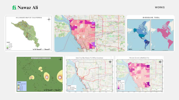 Gig Preview - Do gis mapping using qgis and arcgis