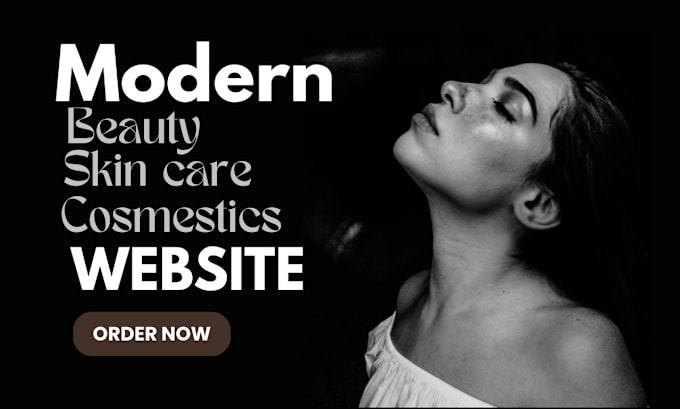 Gig Preview - Design cosmetics, skincare, beauty spa wordpress website