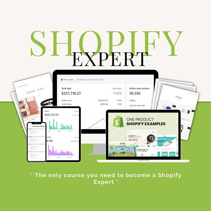 Gig Preview - Design or redesign your shopify dropshipping store using your shrine theme pro