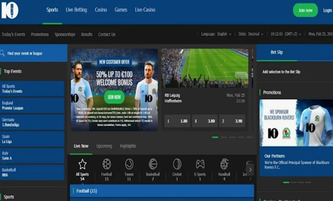 Gig Preview - Develop sportsbook app, fantasy football, tournament app