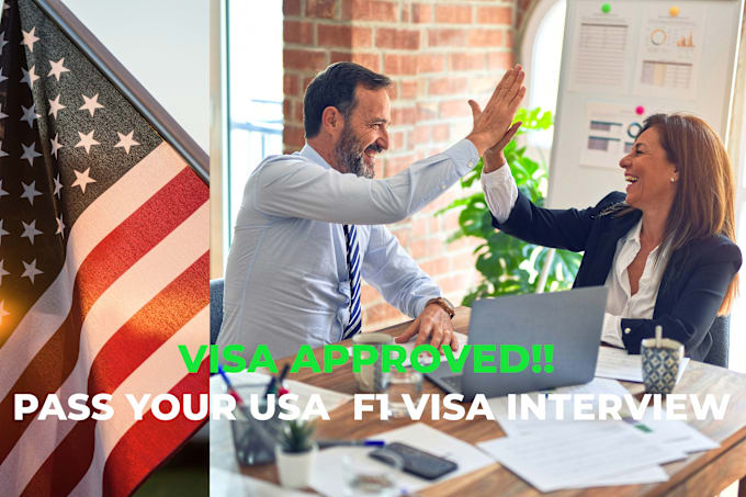 Gig Preview - Help you with USA f1 student visa interview and application