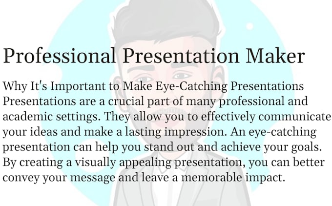 Bestseller - provide stunning powerpoint presentations on any given topic