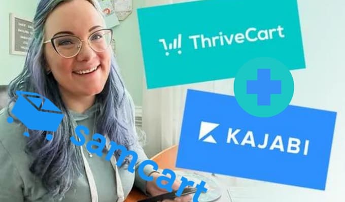 Gig Preview - Build sales funnel, thrivecart, samcart, katra, and kajabi website