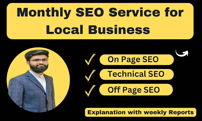 Gig Preview - Do complete monthly local SEO service and package