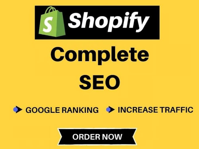 Gig Preview - Do advance shopify SEO to boost your organic ranking