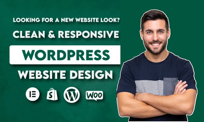 Gig Preview - Design your wordpress website elementor website business website