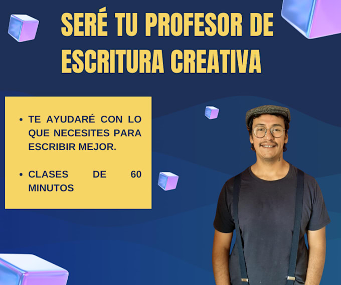 Gig Preview - Seré tu profesor de escritura creativa