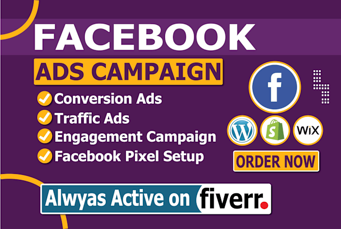 Gig Preview - Do facebook ads campaigns for dentists, attorney lawyers and ecommerce store