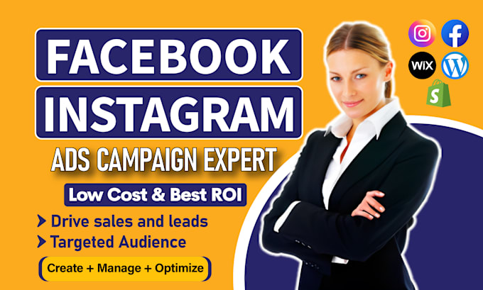 Bestseller - work as your facebook ads campaign manager, instagram ads, fb ads shopify