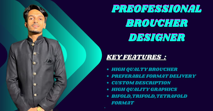 Gig Preview - Design a professional business broucher for you