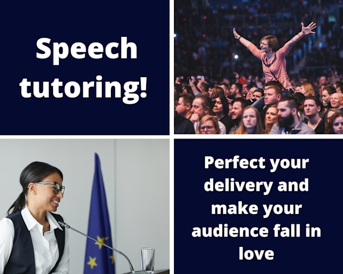 Gig Preview - Help you perfect your speech presentation