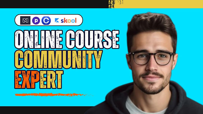 Gig Preview - Setup community on skool, mighty networks, kajabi circle so kajabi online course