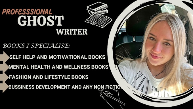 Gig Preview - Ebook or rewrite your ebook, non fiction ghostwriter, amazon kindle ebook writer