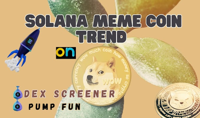 Gig Preview - Trend your solana meme coin on dex screener, pump fun