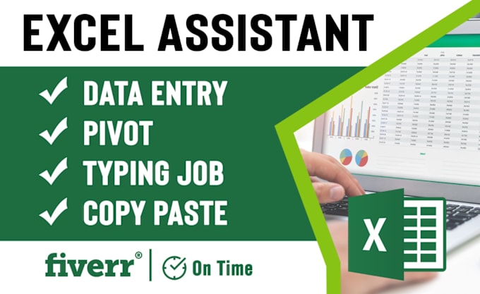 Gig Preview - Do excel data entry, pivot, copy paste, PDF to excel