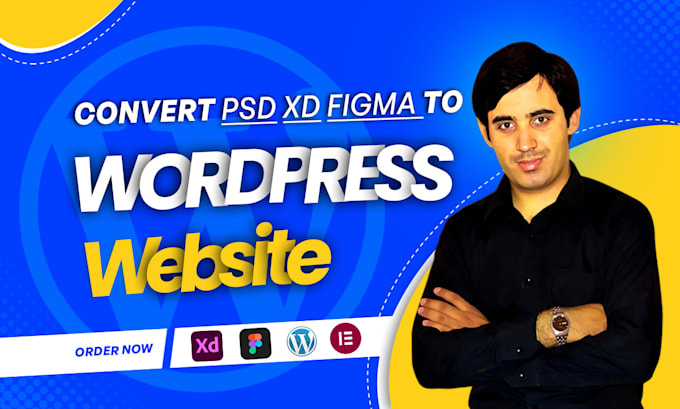 Gig Preview - Convert figma to wordpress PSD to wordpress xd to wordpress figma to elementor