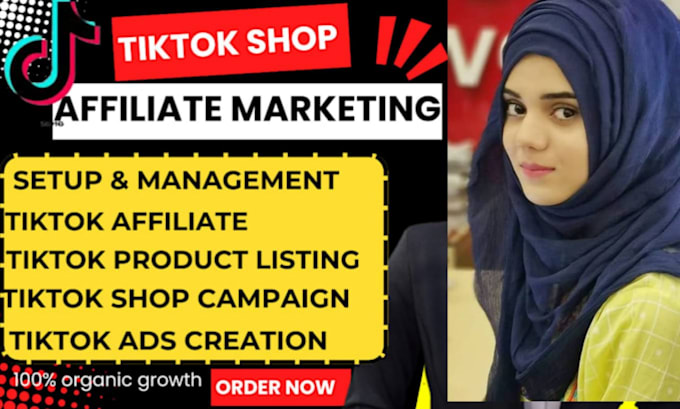 Gig Preview - Assist you in tiktok shop affiliate marketing and grow sales