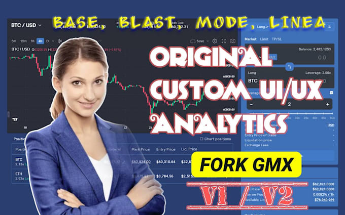 Gig Preview - Fork gmx with custom protocals on evm layer 2 such as base, blast and polygon