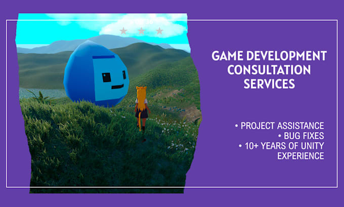 Gig Preview - Provide consultation and bug fixes for your unity game