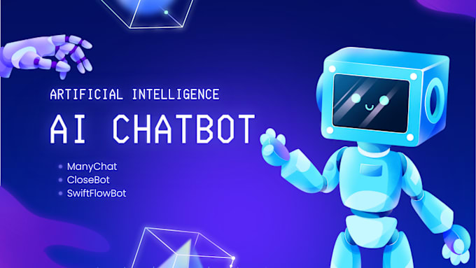 Gig Preview - Build smart ai chatbot with manychat, and closebot for social media