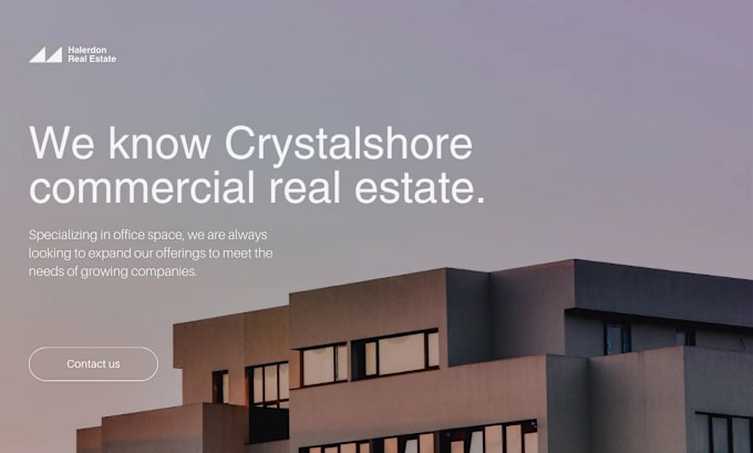 Gig Preview - Professional websites for real estate agencies