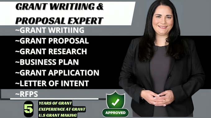 Gig Preview - Offer professional grant writing services for nonprofits and businesses