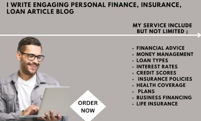 Bestseller - write engaging personal finance, insurance, loan article blog