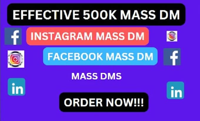 Bestseller - instagram mass dm, facebook mass dm, twitter mass dm, mass dms, instagram dms