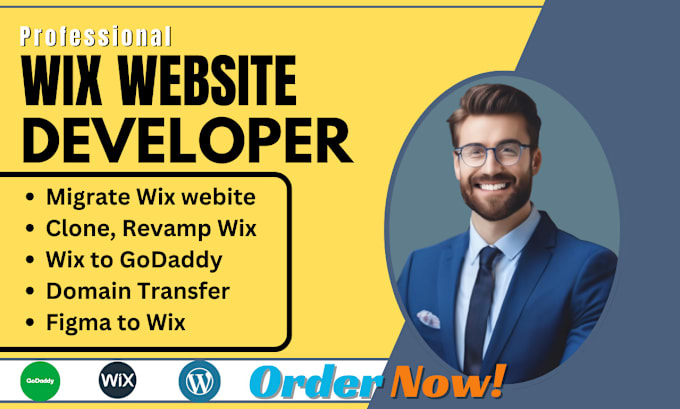 Bestseller - revamp wix website fix design migrate update wix website wix booking website