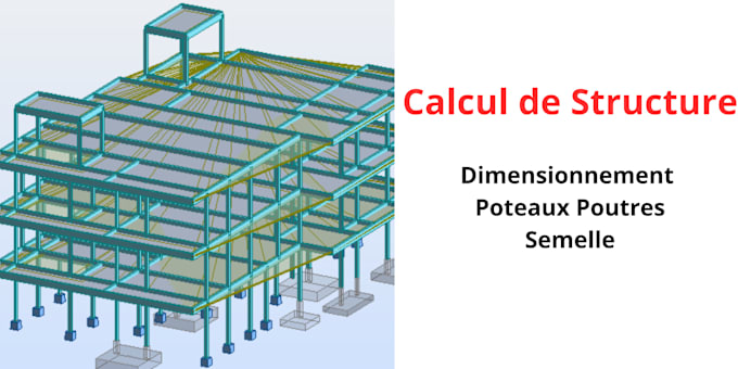 Gig Preview - Je serai votre ingenieur de conception batiment