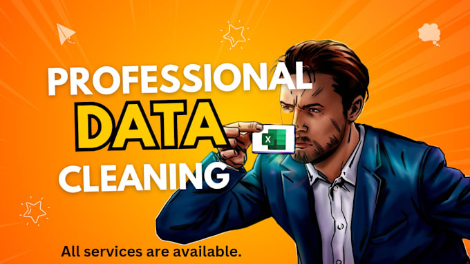 Gig Preview - Topnotch excel data cleaning , automation and power queries