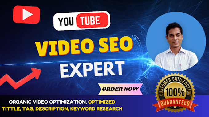 Gig Preview - Do best youtube video SEO expert optimization for top ranking